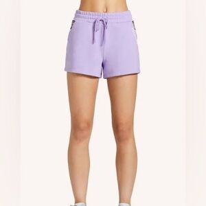 PELOTON lounge pullover elastic waist shorts M